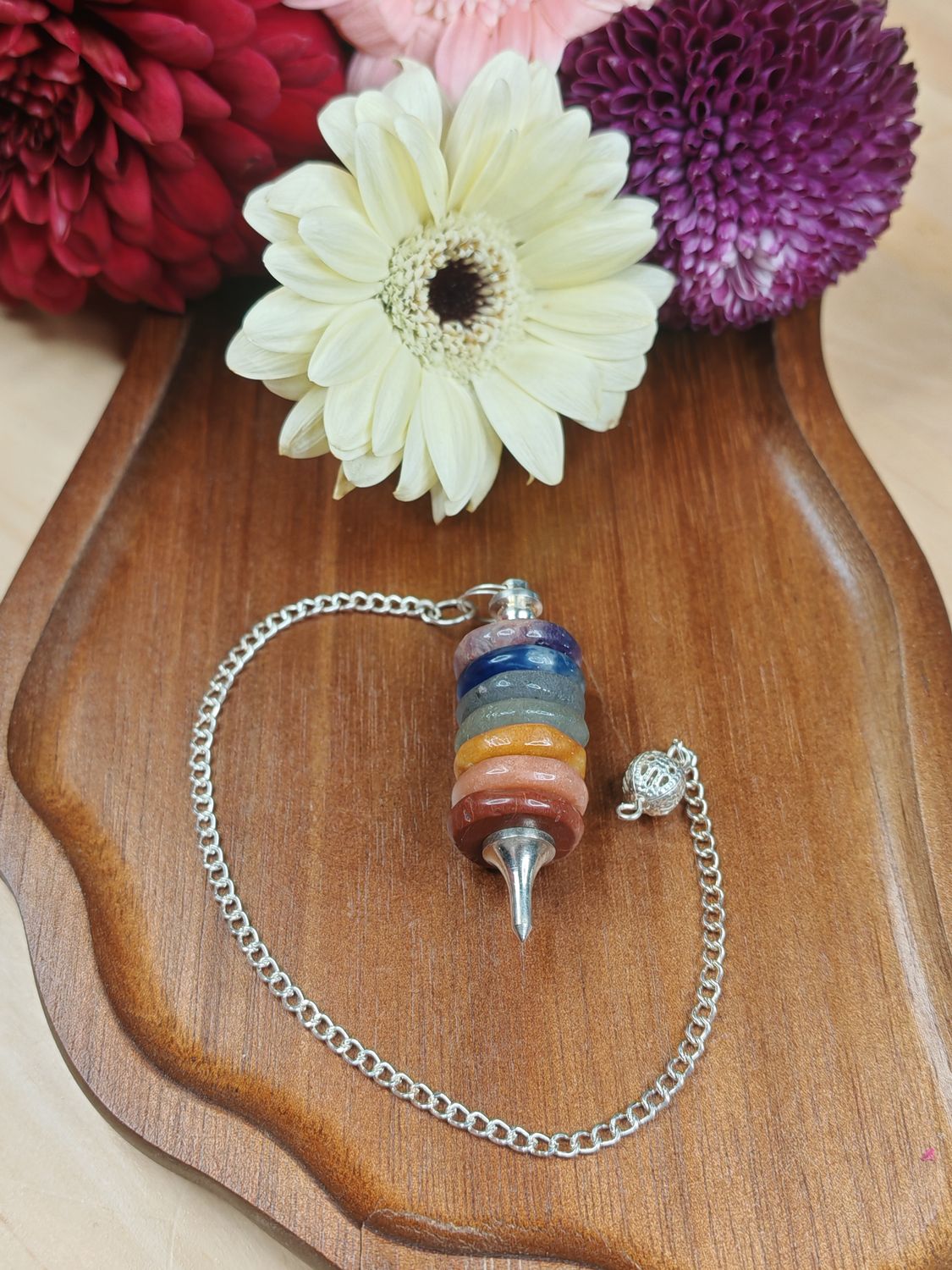 7 Chakra Disk Pendulum