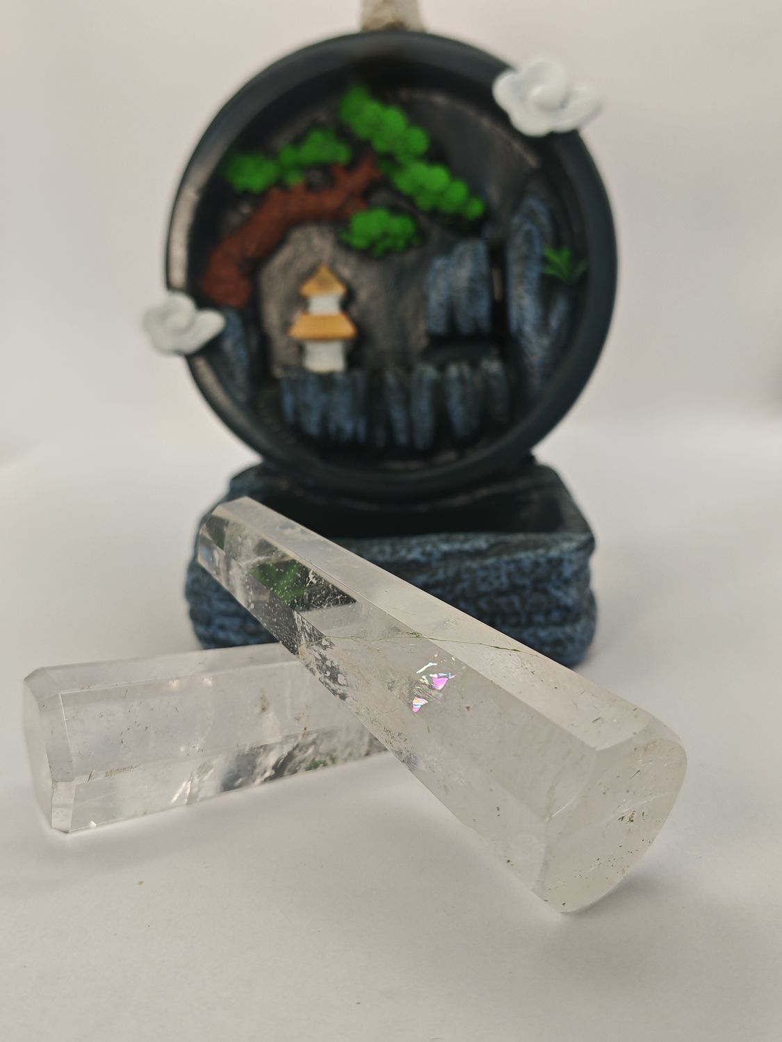 Clear Quartz Tower