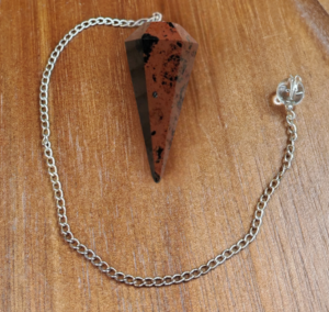 Red Snowflake Obsidian